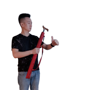 <span class=keywords><strong>Canne</strong></span> de marche télescopique réglable, <span class=keywords><strong>parapluie</strong></span> droit semi-automatique avec protection solaire, antidérapant, durable, manuel, moderne, 8k - Product Image 2