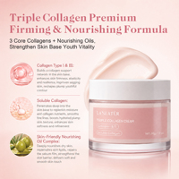 Crème Visage Anti-âge au Collagène Soluble PDRN Marque Blanche – Hydratante, Réparatrice, Éclaircissante et Blanchissante