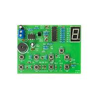 Kit DIY Répondeur 8 voies CD4511, Kit d'entraînement à la soudure de circuits numériques, Module de formation pour compétitions électroniques