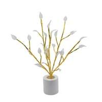 Lampe de table LED colorée à changement de couleur pour les fêtes, mariages, cadeaux de Noël, décoration de chambre d'hôtel, veilleuse