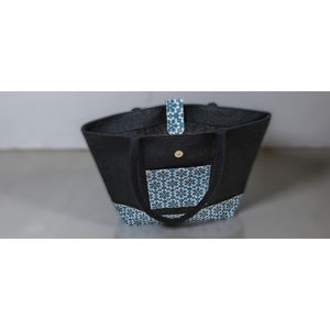 Sac de plage en jute, sac fourre-tout en jute laminé avec poignée rembourrée tissée, prix bas, produit de haute qualité, fabriqué en Inde - Product Image 4