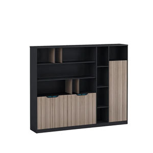 Pengpai ตู้สำนักงานขนาดเล็กมีประตู, ตู้เก็บหนังสือสำนักงานทันสมัย - Product Image 6