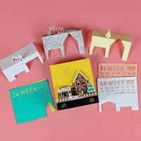 Articles cadeaux de Noël, nouveautés, artisanat en papier découpé au laser, bloc-notes 3D, feuilles de calendrier 2027, bloc-notes fantaisie