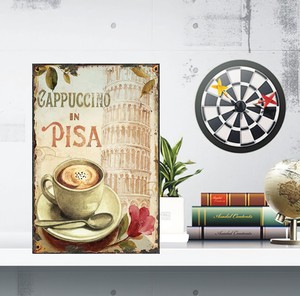 Letreros de hojalata de Metal Vintage para decoración de pared, Decoración Retro para salón, Bar, cafetería, cocina, restaurante, menú de café, 20cm <span class=keywords><strong>X</strong></span> 30cm - Product Image 5