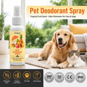Zourunan <span class=keywords><strong>Spray</strong></span> Désodorisant pour Animaux de Compagnie aux Fruits Tropicaux 60ml Ananas Papaye Orange Enzyme de Noix de Coco Vente en Gros Fournisseur OEM ODM - Product Image 5