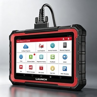 LAUNCH X431 PRO ELITE Herramienta de Diagnóstico Bidireccional de 8 Pulgadas, Escáner OBD2, Prueba Activa CANFD/DOIP, 32 Funciones de Reinicio