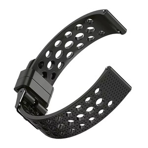 Bracelet pour Samsung Galaxy Watch 42 mm 46 mm, largeur 20 mm 22 mm, bracelet de remplacement en silicone souple pour <span class=keywords><strong>Garmin</strong></span> <span class=keywords><strong>Vivomove</strong></span> <span class=keywords><strong>HR</strong></span> - Product Image 1