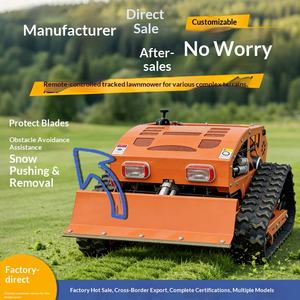 Tondeuse à chenilles télécommandée pour l'entretien des espaces verts communautaires, la coupe des maïs et le désherbage des terres brutes - Product Image 1