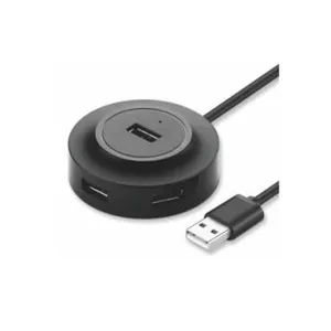 SATE(A-HUB12) Haute vitesse USB 2.0 MOYEU en Charge le transfert de données connecter jusqu'à 4 ports USB câble caché