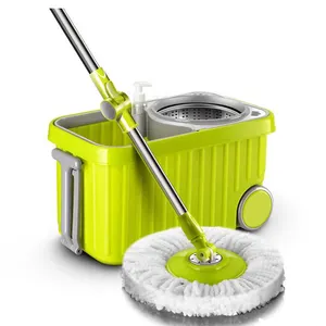 Neues Design Weit verbreiteter Super fine Fiber Mop Bucket 360 Spin Mop mit Eimer