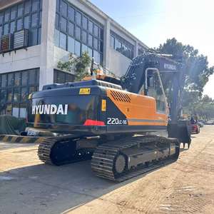 รถขุดไฮดรอลิกฮุนได 220 รุ่นปี 2023 มือสองแท้ 100% พร้อมเกียร์และมอเตอร์สำหรับงานหนัก ราคาดี ขาย - Product Image 6