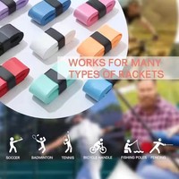 Bande adhésive antidérapante absorbant la transpiration en PU pour raquettes de squash, tennis et badminton - Vente en gros