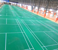 Suelo Deportivo Interior Multifuncional de PVC de Alta Calidad TG, 4.6 mm de Grosor, Antideslizante, Absorción de Impactos, Ecológico, Antibacteriano, Fácil de Instalar
