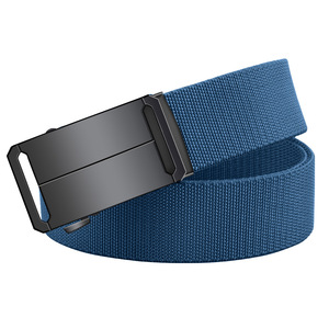 Cinturón de lona informal para hombre con hebilla automática de alta elasticidad-Material de aleación de nailon táctico juvenil - Product Image 3