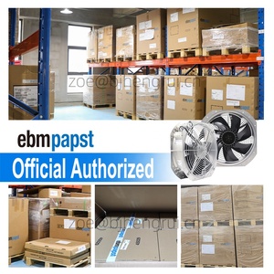 Ventilateur axial de refroidissement pour armoire Rittal, entièrement métallique, haute température, ebmpapst W2E250-HJ52-06 28080 280X280X80mm 230V AC, puissance éolienne - Product Image 6