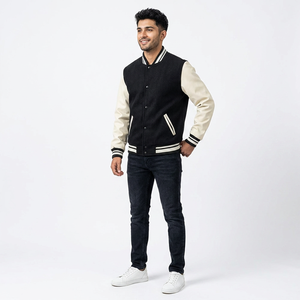 Custom Quality Design Bomber <b>Jacket</b> <b>Men</b> Sleeves Chenille Embroidery <b>Baseball</b> Letterman Varsity <b>Jackets</b> <b>for</b> <b>Mens</b> - Product Image 1