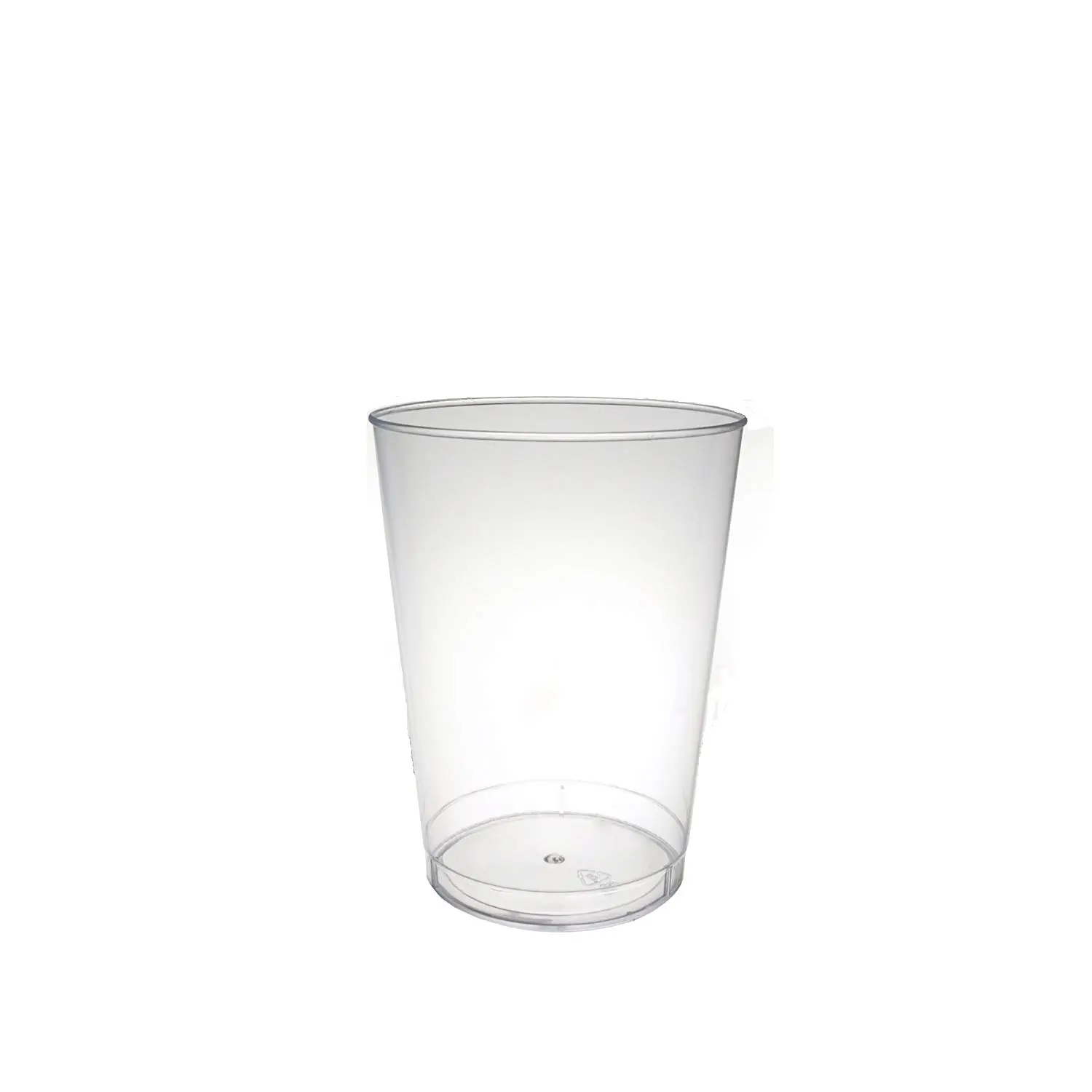 12oz חד פעמי זכוכית פלסטיק כוס כוסות ברורות