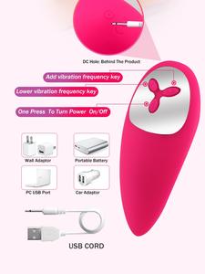 Вибратор XLN Factory Mini USB, перезаряжаемый, из ABS+силикона, 100% водонепроницаемый, 7 режимов, 40 дБ, тихий, для женщин, взрослых. - Product Image 5