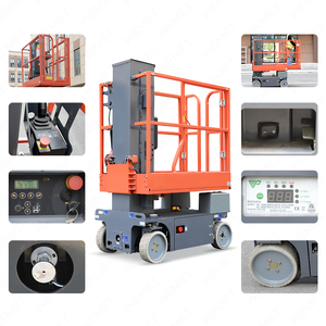 Передвижная телескопическая воздушная Рабочая платформа, электрические Гидравлические самоходные вертикальные мачтовые подъемники - Product Image 5