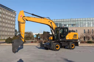 Excavadora de Tamaño Mediano con Ruedas y Orugas XE210WD de 20.8 Toneladas y 0.86m³, Fuerte Fuerza de Excavación con Motor, Bomba y Sistema Hidráulico - Product Image 1