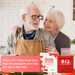 ויטה-האל ויטמין <span class=keywords><strong>B12</strong></span> רצועות סרט נוזליות מהירות המסתה לשימוש אוראלי למבוגרים - משפרות חסינות - Product Image 5