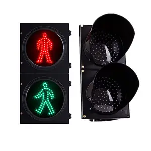 RX300-3-ZGSM-2-RG 300mm màu đỏ màu xanh lá cây giao thông ánh sáng của đi bộ người đàn ông đi bộ