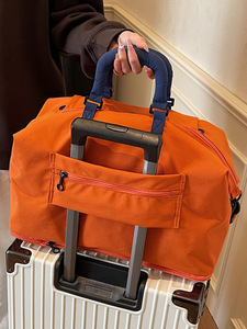 Large-capacity travel bag for cross-border trips, women's <b>carry</b>-<b>on</b> bag, business trip hand <b>luggage</b>, men's sports and fitness bag - Product Image 4