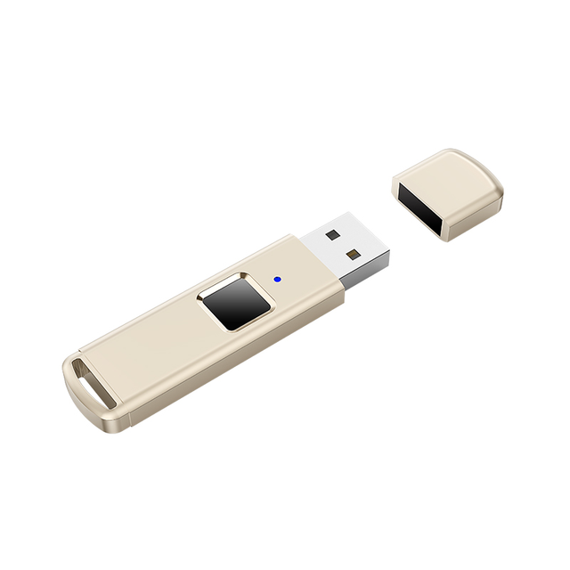 High-speed Transfer New U Disk 32GB / Customizable 1-Year Warranty Customized Packaging Fingerprint Encryption USB Flash Drive