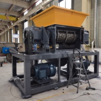 Équipement de recyclage automatique de machines industrielles, broyeur pour pneus usagés, bouteilles en PET, fûts en HDPE, palettes en bois