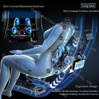 Fauteuil de massage électrique 4D Thai Stretch 2025 Shiatsu Zero Gravity Fauteuil à double mécanisme pour fauteuil de massage