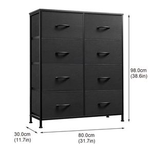 Modern Hua Cheng Stainless Steel Living Room <b>Cabinet</b> with 8 Drawers Freestanding Design Durable - Product Image 1