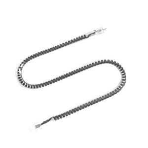 1000W Halogen Nóng Yếu Tố 2000W Hồng Ngoại Tungsten Halogen Thạch Anh Ống Sưởi Ấm - Product Image 3