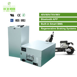 Baterai Lithium Ion Sepeda Motor Listrik Kapasitas Tinggi Kelas A Baru CTS 60V - Product Image 1