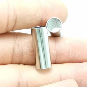 100ชิ้น/ล็อต1.5-10มมสแตนเลสสายท่อลูกปัดสเปเซอร์พอดีกับเชือกหนังรัดด้ายผลการจีบสำหรับการทำเครื่องประดับ DIY - Product Image 3