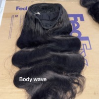 Demi-perruques en cheveux humains bouclés indiens de qualité supérieure, cheveux bruts bouclés birmans, livraison directe, demi-perruques sans colle à enrouler, prix de gros