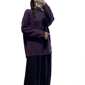 Customizable <b>Turtleneck</b> Sweater Cardigan Knit Warm Sweater <b>Women</b> 2026 Winter New Style <b>Top</b> - Product Image 5