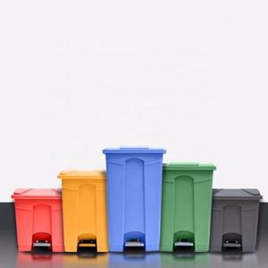 Shianku Poubelles à pédale de qualité alimentaire 30L Poubelles en plastique d'<span class=keywords><strong>atelier</strong></span> industriel <span class=keywords><strong>Poubelle</strong></span> en plastique durable - Product Image 6