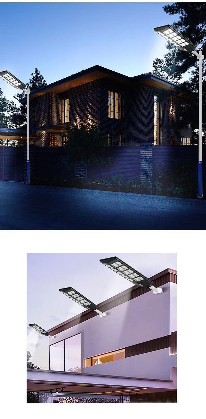 IP65 Outdoor All In One Solar Street Lamp 600w 800w 1000w Integrated Led Solar Street Light