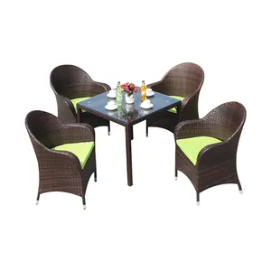 Mr. Traum industrielle moderne poly rattan outdoor cafe hotel restaurant dinning möbel