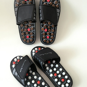 Masajeador de pies para alivio de la fascitis plantar, chanclas de masaje de reflexología, zapatos, sandalias, zapatillas de acupresión, toboganes para hombres y mujeres - Product Image 4