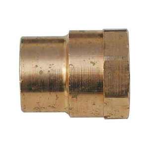 NIPLES DE BRONCE hembra soldables de alta presión 35mm X 1 \ "1/4 \" Material mecanizado Accesorios de alta presión Rosca BSPP Macho Hembra - Product Image 1