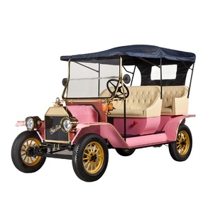 Carrito de Golf de Estilo Vintage para Turismo, Vehículo Clásico en Promoción, Carrito de Golf para 6 Personas en Oferta - Product Image 1