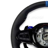 Volant en cuir chauffant personnalisé pour châssis G LCI, compatible avec G20 G30 G80 G01 G02 G87 M3 G82 M240i M550i M240i G90 G15 M340i