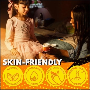 Crème corporelle pour enfants à la camomille, au <span class=keywords><strong>beurre</strong></span> <span class=keywords><strong>de</strong></span> karité et au magnésium, soin apaisant doux pour la peau des enfants, pot <span class=keywords><strong>de</strong></span> 4 oz, vente en gros - Product Image 4