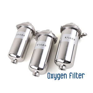 Rumah Filter Baja Tahan Karat 1-200 Um yang Dapat Disesuaikan dengan Kartrid Jaringan Sinter untuk Pemisahan Minyak dan Gas Bersertifikasi ISO9001/CE - Product Image 2