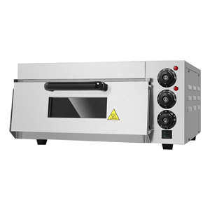 Forno Elettrico Professionale per <span class=keywords><strong>Pizza</strong></span> da Panificio, Monostrato, da Incasso, con Funzione Tostatura Superiore e Timer - Product Image 3