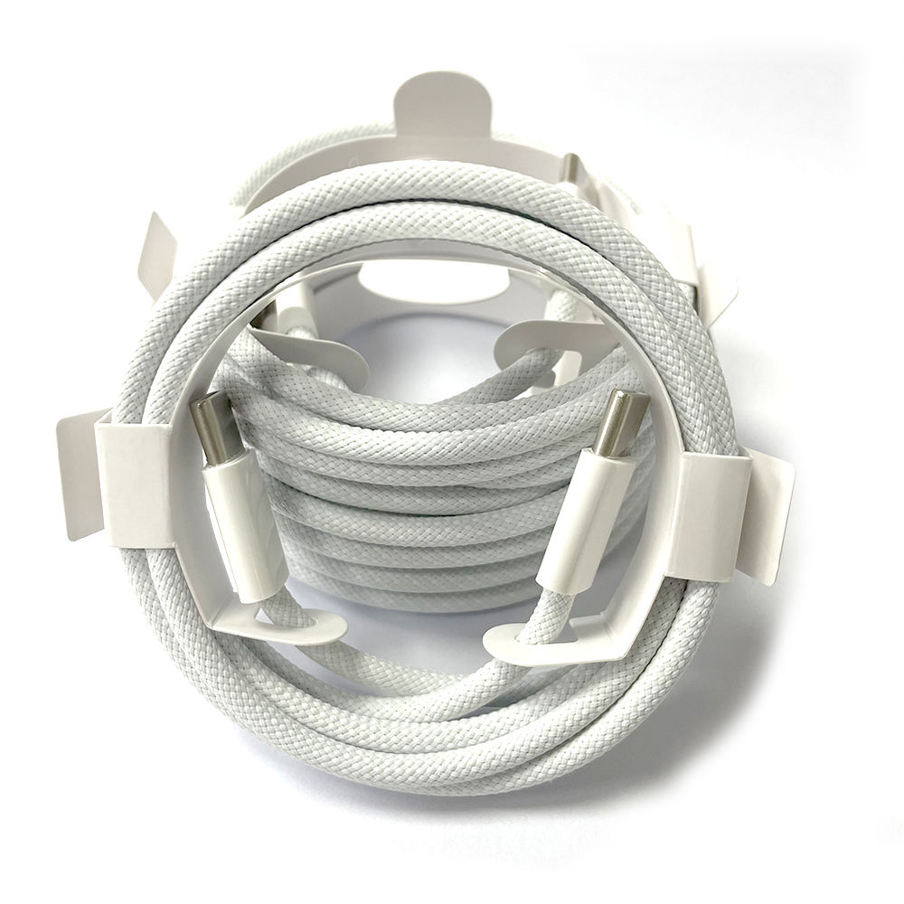 60W Gris USB C à USB C pour iPhone 15 Câble