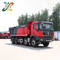 Camion lourd diesel d'occasion Shacman X5000S 430HP 8x4 avec moteur Weichai, boîte de vitesses FAST, caméra arrière à vendre
