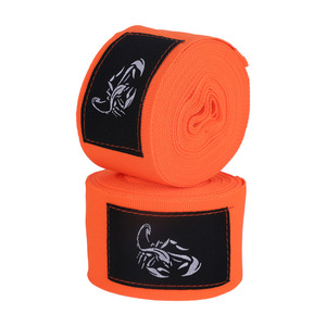 Boxing Hand <b>Wraps</b> Elastic Cotton 2 5 Meter Sweat Absorbing For Training Combat Sports Unisex Protective Gear - Product Image 3