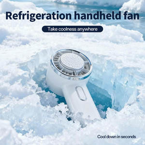Ventilateur portable à refroidissement rapide à 5 vitesses, compresse froide, ventilateur de réfrigération, 2000 mAh, rechargeable - Product Image 5